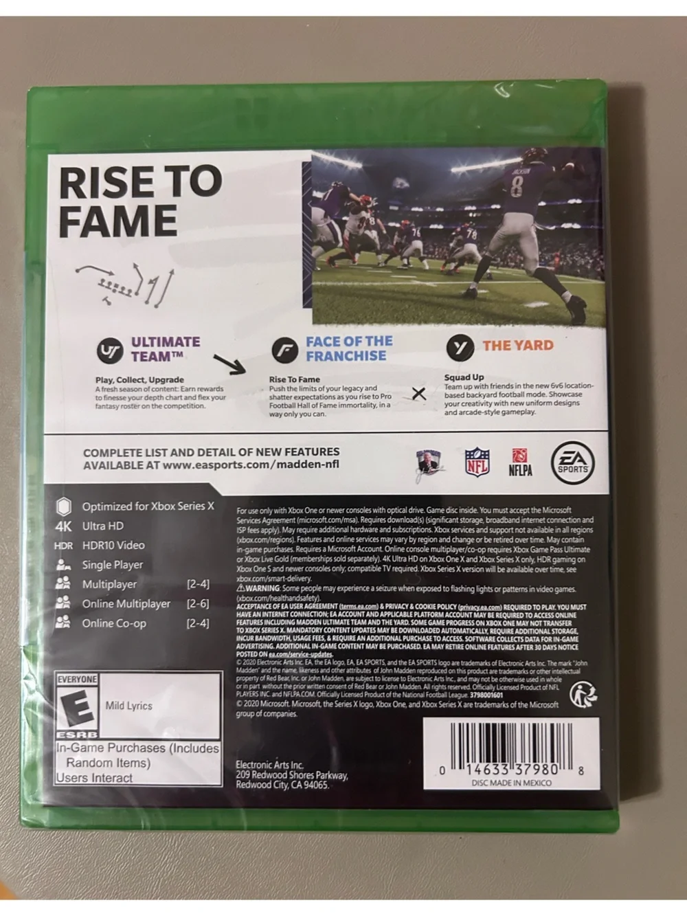 NWT Madden NFL 21 - Xbox One